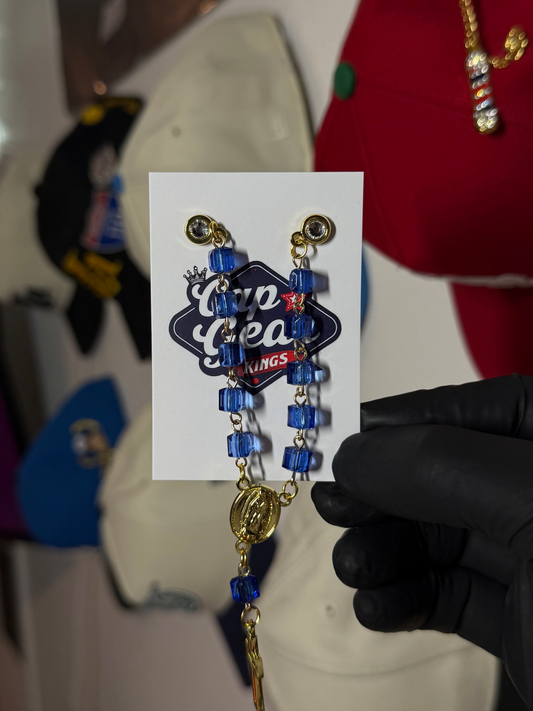 Blue rosary